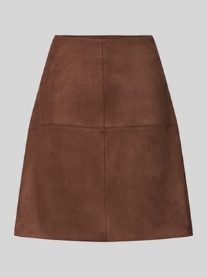 Slim Fit Mini-Rock mit verdecktem Reißverschluss Shop The Look MANNEQUINE