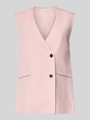 Oversized Weste aus Viskose-Lyocell-Mix Modell 'Franciska' Shop The Look MANNEQUINE