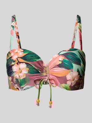 Top bikini z ozdobną kokardą model ‘NORMA JEANNE’ Shop The Look MANNEQUINE