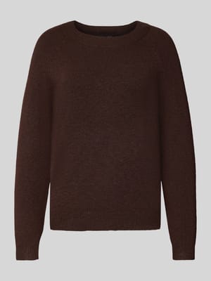 Regular fit gebreide pullover met raglanmouwen, model 'RICA' Shop The Look MANNEQUINE