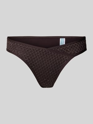 Bikinibroekje met structuurpatroon model 'TOMAR' Shop The Look MANNEQUINE
