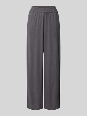 Wide Leg Stoffhose aus Viskose-Leinen-Mix Shop The Look MANNEQUINE