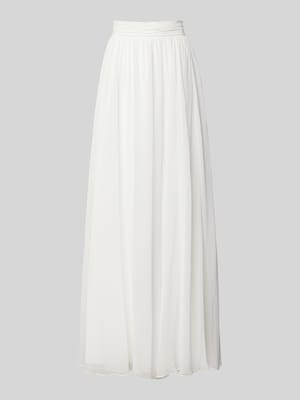 Maxirock aus Chiffon mit Reißverschluss Shop The Look MANNEQUINE
