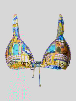 Bikinitop met vetersluiting aan de achterkant, model 'Bindi' Shop The Look MANNEQUINE