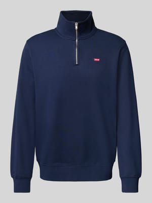 Sweatshirt mit Troyer-Kragen Shop The Look MANNEQUINE