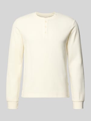 Regular Fit Longsleeve in Strick-Optik Modell 'Niagara' Shop The Look MANNEQUINE