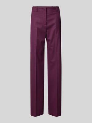 Pantalon met steekzakken opzij, model 'Hulana' Shop The Look MANNEQUINE