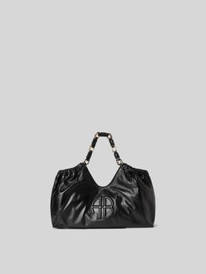 Tote Bag aus echtem Leder Shop The Look MANNEQUINE