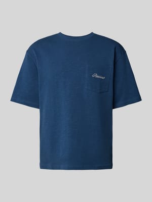 T-shirt met borstzak en labelstitching Shop The Look MANNEQUINE