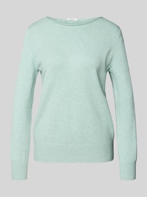 Strickpullover mit U-Boot-Ausschnitt Shop The Look MANNEQUINE