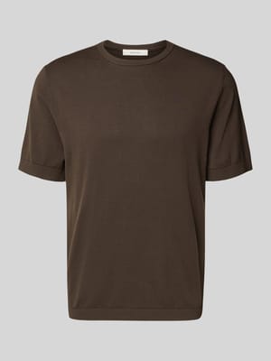 damski t-shirt o kroju regular fit z czystej bawełny ekologicznej model 'TORINO' Shop The Look MANNEQUINE