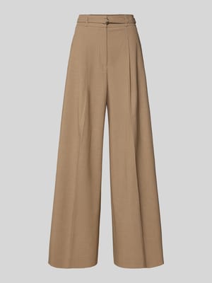 Weite Hose mit Viskose-Anteil Modell 'HAWELSA' Shop The Look MANNEQUINE