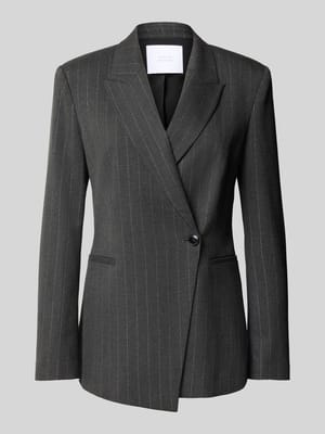 Żakiet z lurexowymi cienkimi prążkami – wyselekcjonowany przez Isabelle Hartmann Shop The Look MANNEQUINE