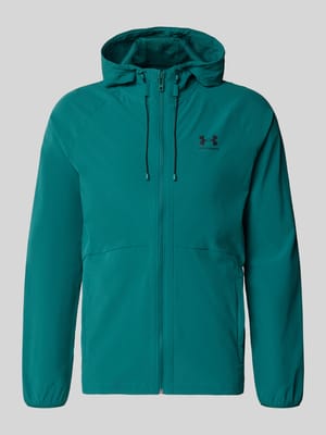 Regular Fit Jacke mit Logo-Print Modell 'Vibe' Shop The Look MANNEQUINE