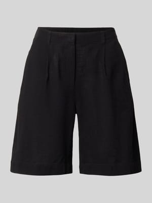 Comfort Fit Shorts aus Baumwoll-Leinen-Mix Modell 'CAIA' Shop The Look MANNEQUINE