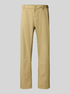 Straight Fit Hose aus reiner Baumwolle Shop The Look MANNEQUINE