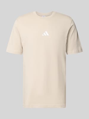 Regular Fit T-Shirt aus reiner Baumwolle Modell 'M SL SJ T' Shop The Look MANNEQUINE