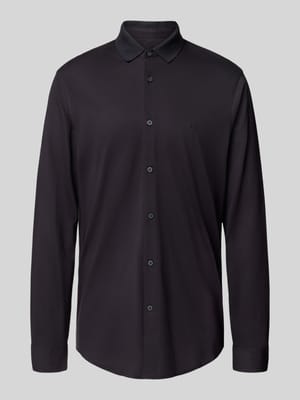 Regular Fit Freizeithemd mit Haifischkragen Shop The Look MANNEQUINE