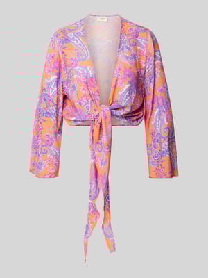 Bikinibovenstuk met knoopdetail Shop The Look MANNEQUINE