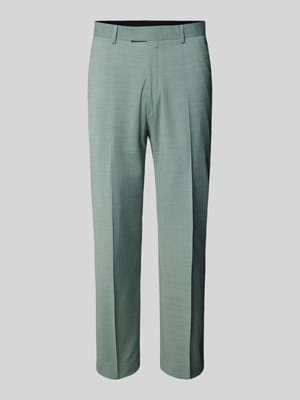 Regular Fit Anzughose mit Bügelfalten Modell 'Tenuta' Shop The Look MANNEQUINE