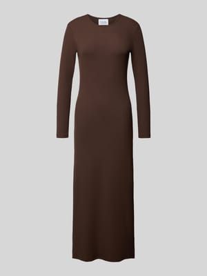 Maxi-jurk met labelstitching, model 'MALI' Shop The Look MANNEQUINE