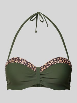 Bandeau-bikini met halter, model 'Adelin' Shop The Look MANNEQUINE