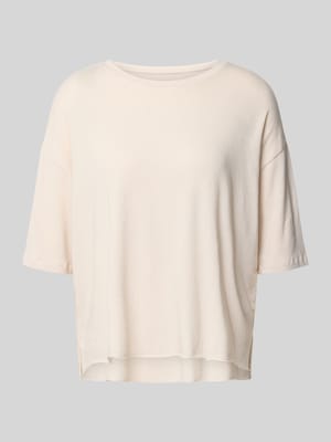 T-shirt z dekoltem w łódkę Shop The Look MANNEQUINE