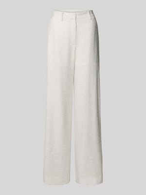 Stoffhose mit Haken- und Reißverschluss Shop The Look MANNEQUINE