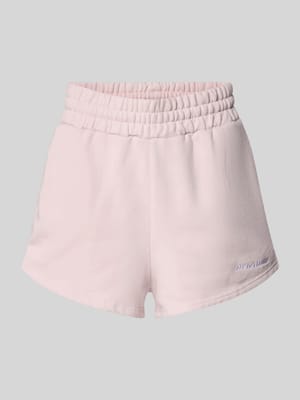 High Waist Shorts mit Logo-Stitching Modell 'WILUNA' Shop The Look MANNEQUINE