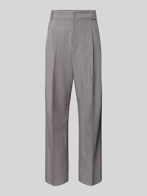 Straight Fit Stoffhose mit Viskose-Anteil Shop The Look MANNEQUINE