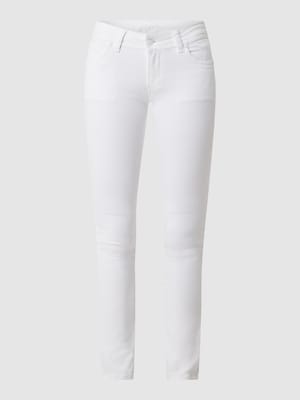 Slim Fit Jeans mit Stretch-Anteil Modell 'Laura' Shop The Look MANNEQUINE