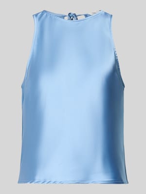 Regular Fit Top aus Satin Modell 'Laureen' Shop The Look MANNEQUINE