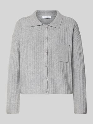 Cardigan mit Umlegekragen Modell 'Dinkine' Shop The Look MANNEQUINE