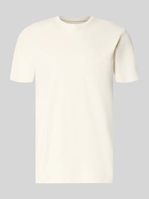 T-Shirt aus Baumwolle mit Rundhalsausschnitt Shop The Look MANNEQUINE