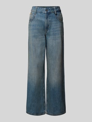 Jeansy o kroju loose fit z efektem znoszenia, model "Skater" Shop The Look MANNEQUINE