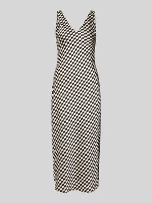 Midikleid mit V-Ausschnitt Modell 'Qova' Shop The Look MANNEQUINE