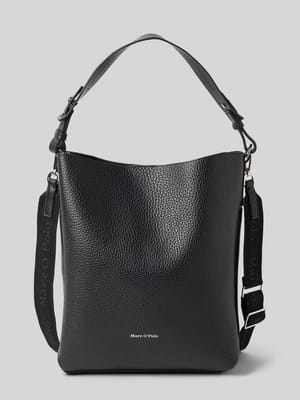 Henkeltasche aus genarbtem Rindsleder Shop The Look MANNEQUINE