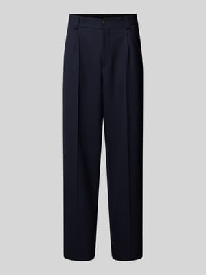 Regular Fit Anzughose mit Bügelfalten Modell 'FLIPS251X' Shop The Look MANNEQUINE