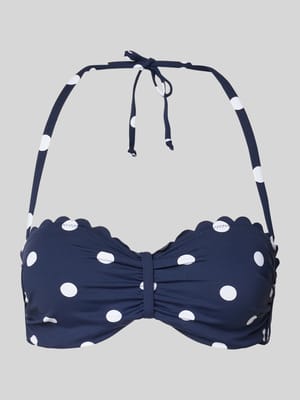 Top bikini ze wzorem na całej powierzchni Shop The Look MANNEQUINE