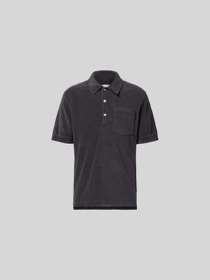 Regular Fit Poloshirt aus Baumwoll-Mix Shop The Look MANNEQUINE