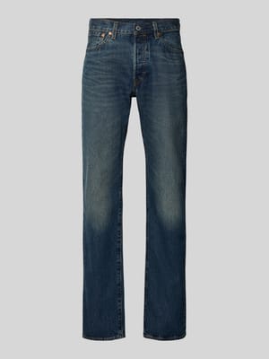 Wide Leg Fit Jeans aus reiner Baumwolle Modell '501®' Shop The Look MANNEQUINE