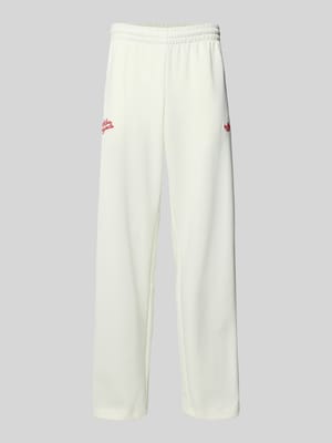 Sweatpants mit Reißverschlusstaschen und Logo-Stitching Shop The Look MANNEQUINE