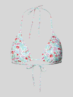 Bikini-Oberteil mit rückseitiger Schnürung Modell 'BAOMI' Shop The Look MANNEQUINE