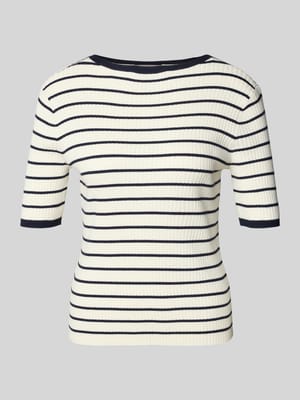 Gebreide pullover van viscosemix Shop The Look MANNEQUINE