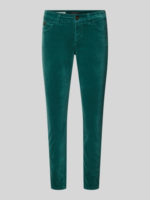 Slim fit broek met siernaden Shop The Look MANNEQUINE