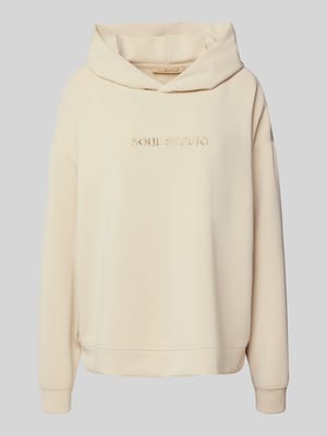 Hoodie met oversized schouders Shop The Look MANNEQUINE