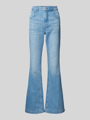 Flared Jeans mit Gürtelschlaufen Shop The Look MANNEQUINE