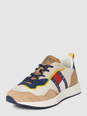 Sneakers met contrastgarnering, model 'TOMMY JEANS TRACK CLEAT' Shop The Look MANNEQUINE