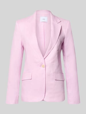 Slim Fit Blazer aus Leinen mit Pattentaschen Modell 'BORELI' Shop The Look MANNEQUINE