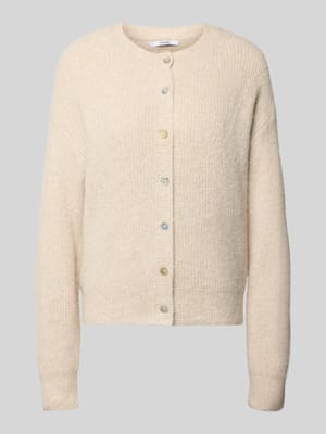 Strickjacke aus Viskose-Mix Modell 'NAOMI' Shop The Look MANNEQUINE